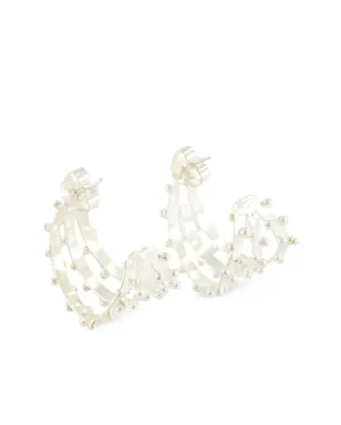 Sylvia Toledano ジプセット ピアス - Silver - サムネイル2