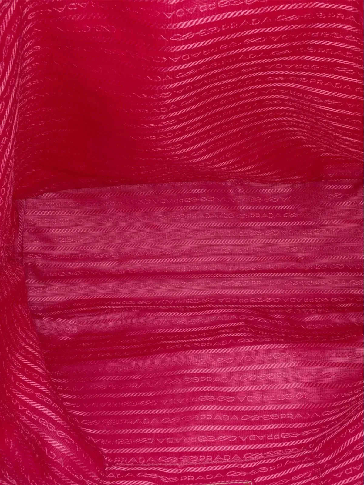 Prada ビンテージ 2013-2025 Tessuto Canapa ロゴ トートバッグ - ピンク - 画像5