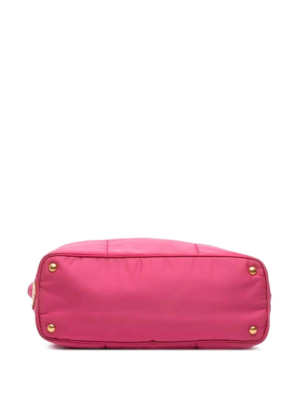 Prada ビンテージ 2013-2025 Tessuto Canapa ロゴ トートバッグ - ピンク - 画像4