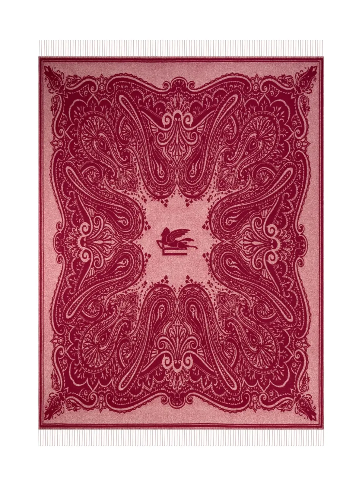 ETRO HOME ジャカード ペイズリーブランケット - 画像2