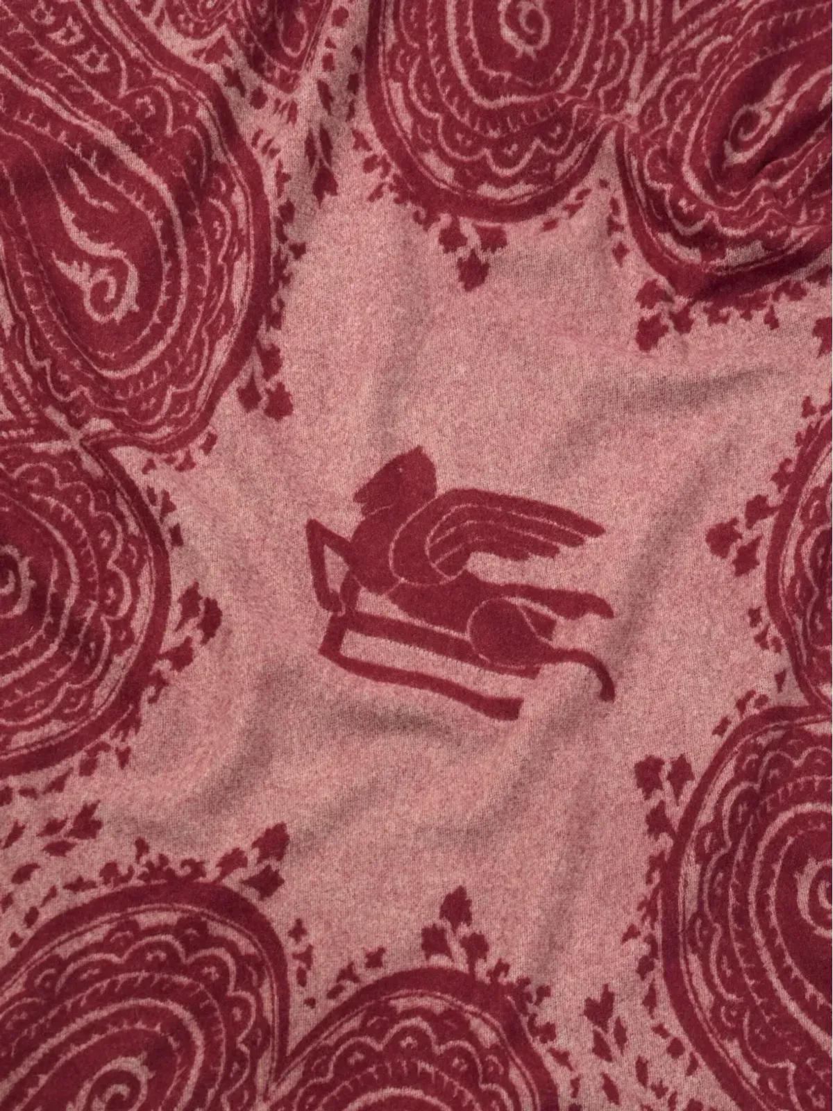 ETRO HOME ジャカード ペイズリーブランケット - 画像3