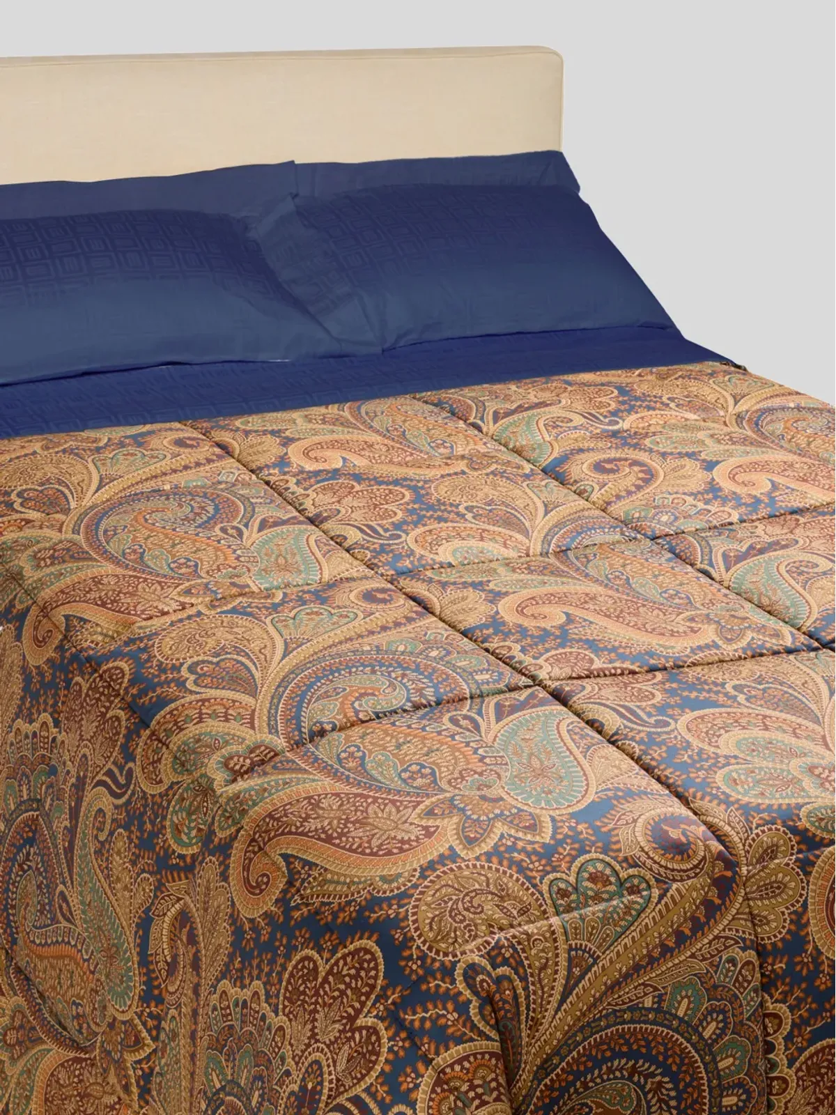 ETRO HOME ペイズリーパターン ベッドスプレッド - 画像4