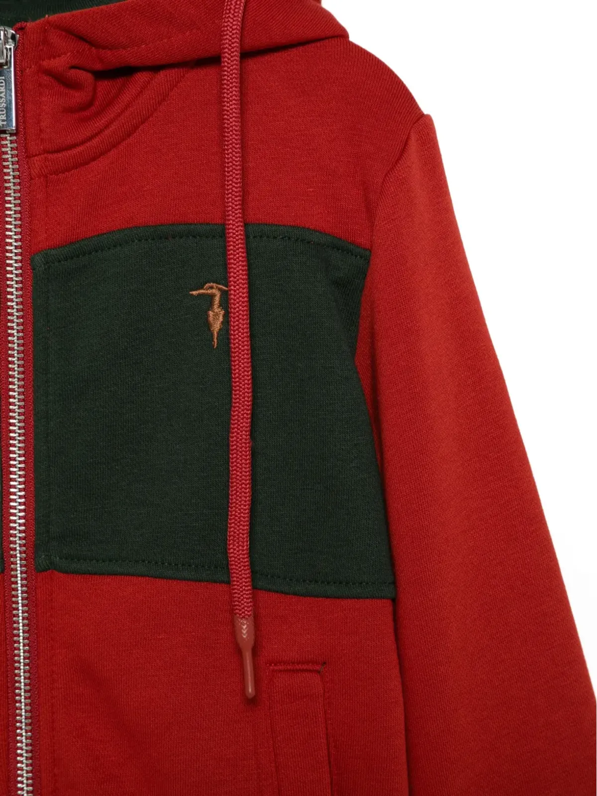 TRUSSARDI JUNIOR ジップフードパーカー - 画像3