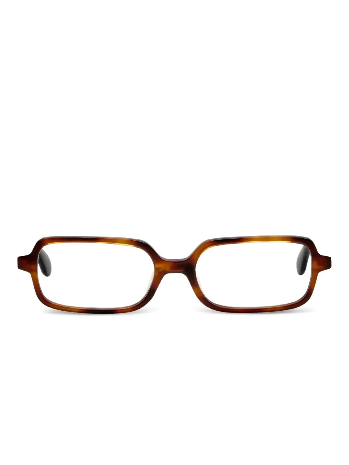 GIGI STUDIOS Edith 長方形フレーム眼鏡 - Brown - 画像1