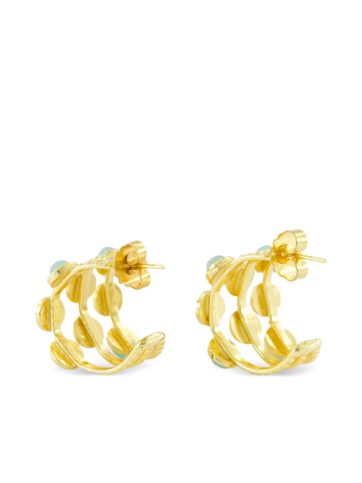 Sylvia Toledano エンベリッシュド ピアス - ゴールド - 画像2