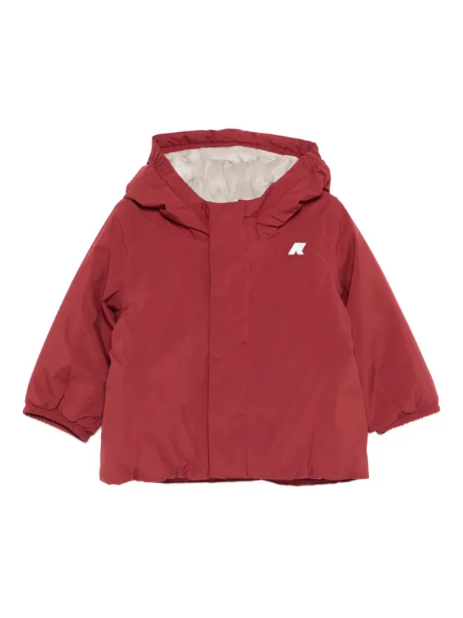 K Way Kids K Way Kids フード付きロゴパッチジャケットの商品画像