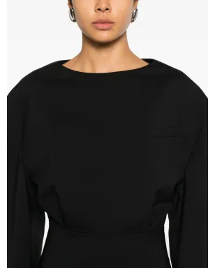 A.W.A.K.E. Mode round-neck top - Black - サムネイル5