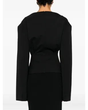 A.W.A.K.E. Mode round-neck top - Black - サムネイル4