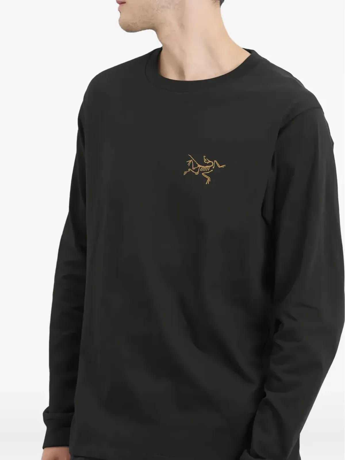 Arc'teryx Kragg ロゴ 長袖 Tシャツ（ブラック） - 画像5