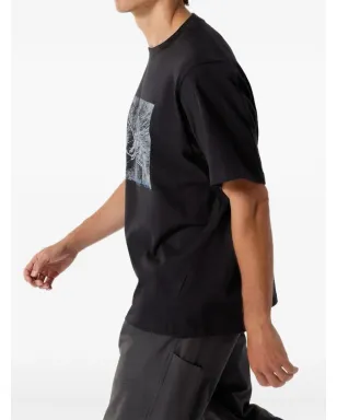 Arc'teryx Kragg グラフィック クルーネック Tシャツ - ブラック - サムネイル2