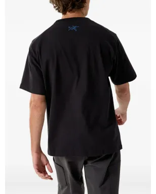Arc'teryx Kragg グラフィック クルーネック Tシャツ - ブラック - サムネイル3