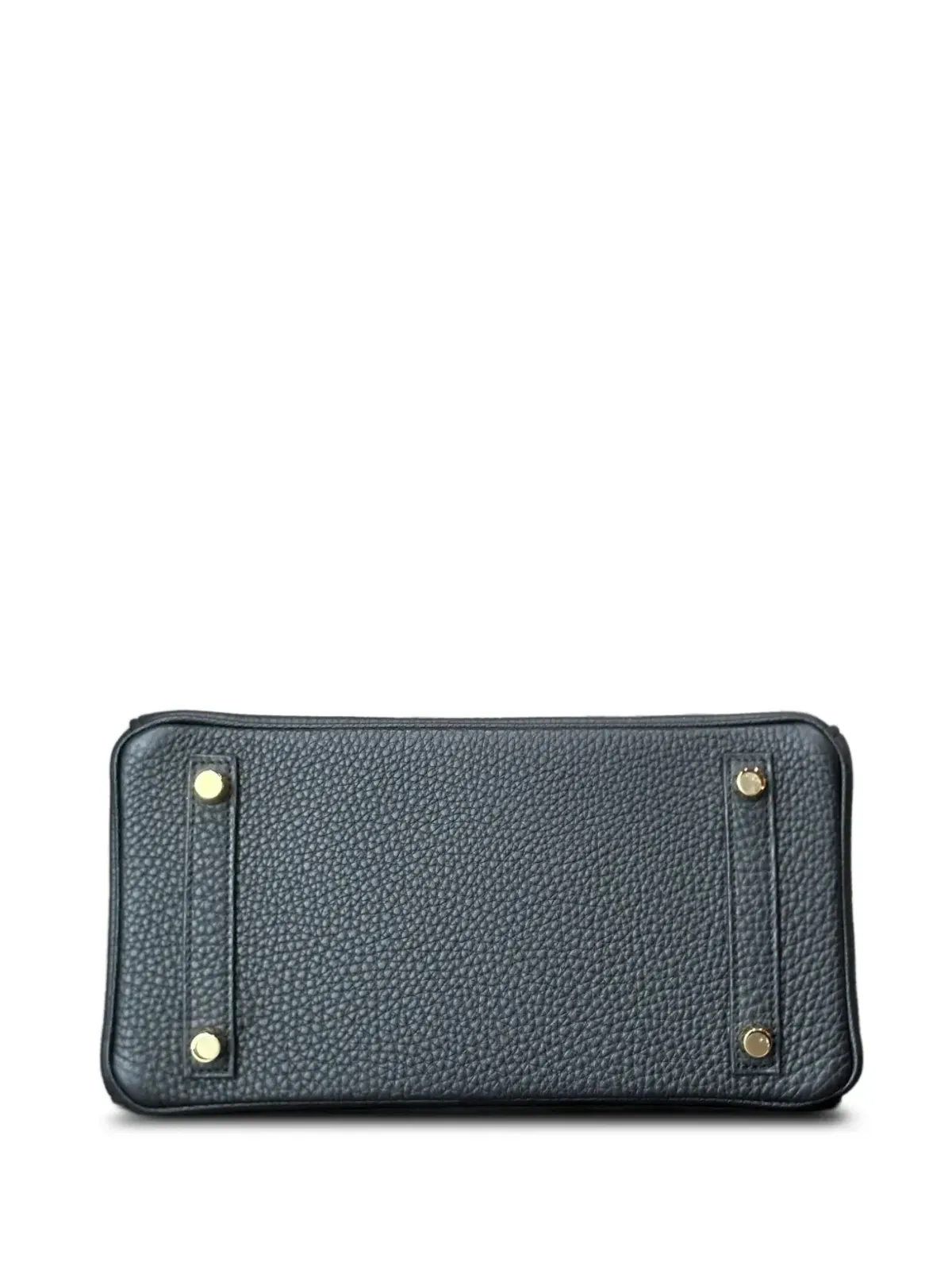 Hermès Pre-Owned ノワール Birkin 25 Togo ゴールド金具 ハンドバッグ - 画像4