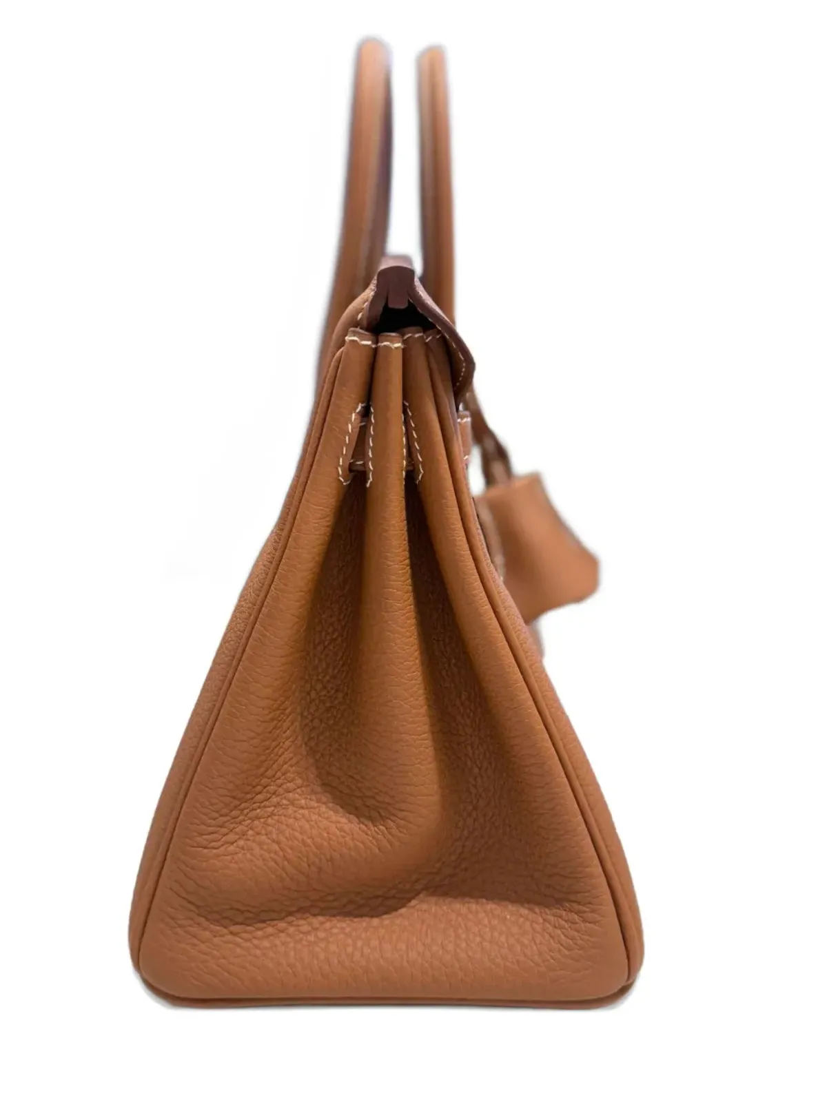 Hermès ビンテージ 2025 Birkin 25 トゴ レザー ハンドバッグ パラジウム金具 - ブラウン - 画像2