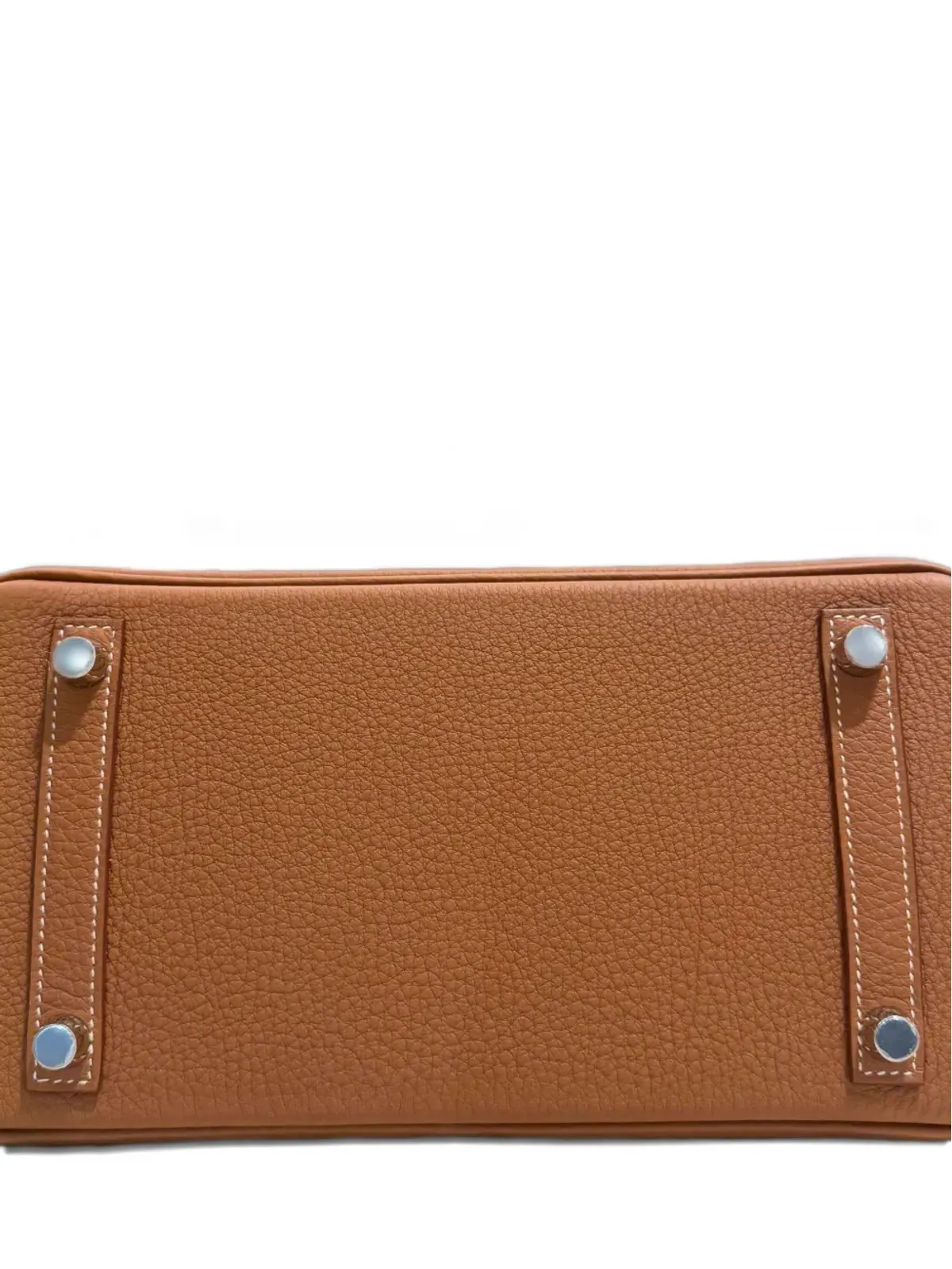 Hermès ビンテージ 2025 Birkin 25 トゴ レザー ハンドバッグ パラジウム金具 - ブラウン - 画像4