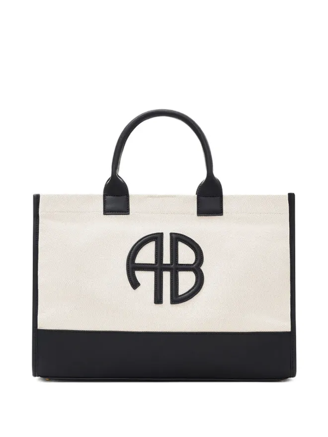 ANINE BING ANINE BING ララ ロゴアップリケ トートバッグの商品画像