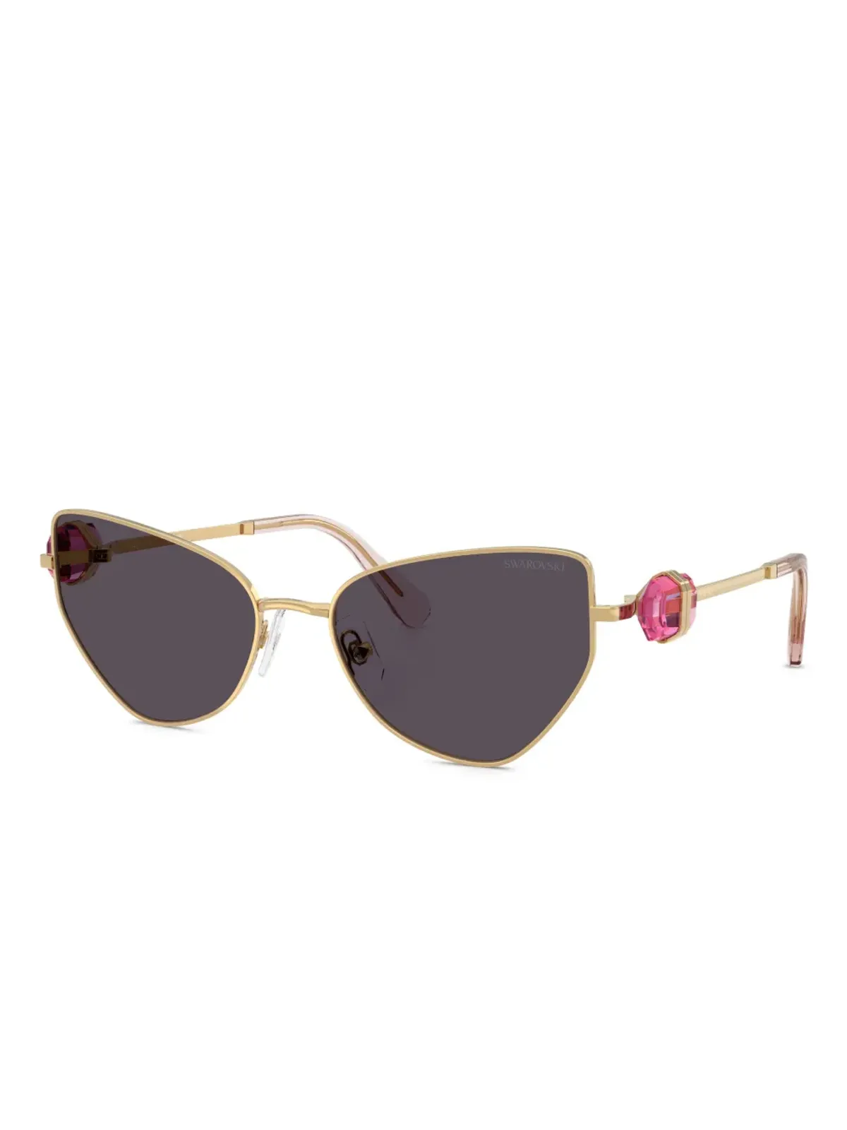 Swarovski Eyewear 猫目フレーム サングラス - 画像3