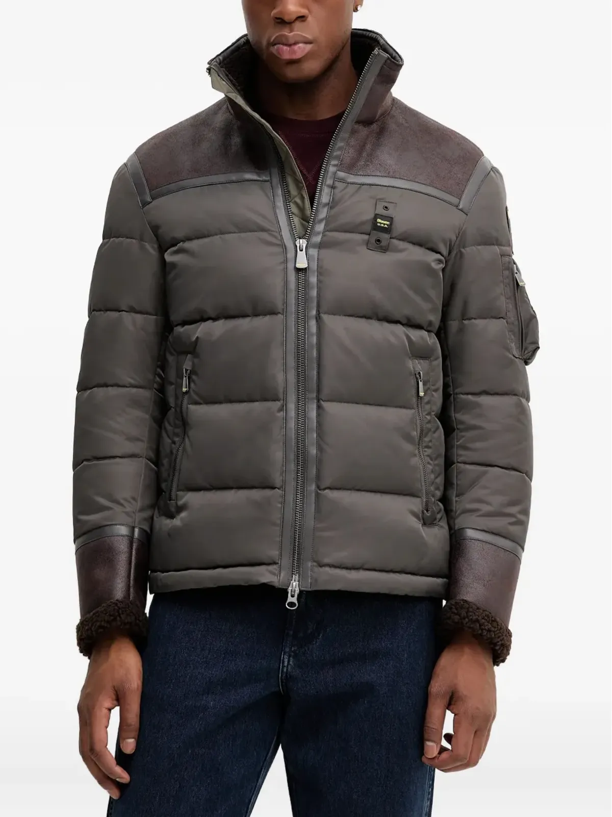 Blauer ロングスリーブジャケット - 画像1