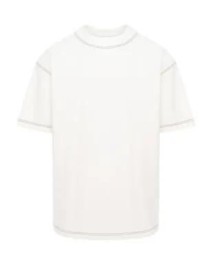 HAMZA Khan ステッチディテール Tシャツ - サムネイル1