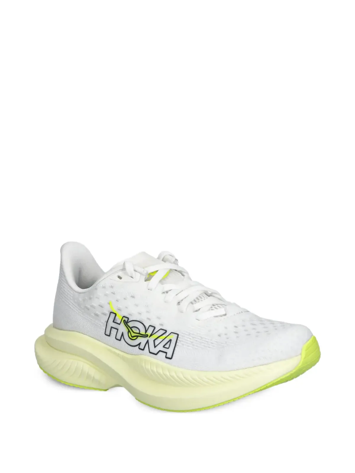 HOKA Mach 6 ロゴプリントスニーカー - 画像2