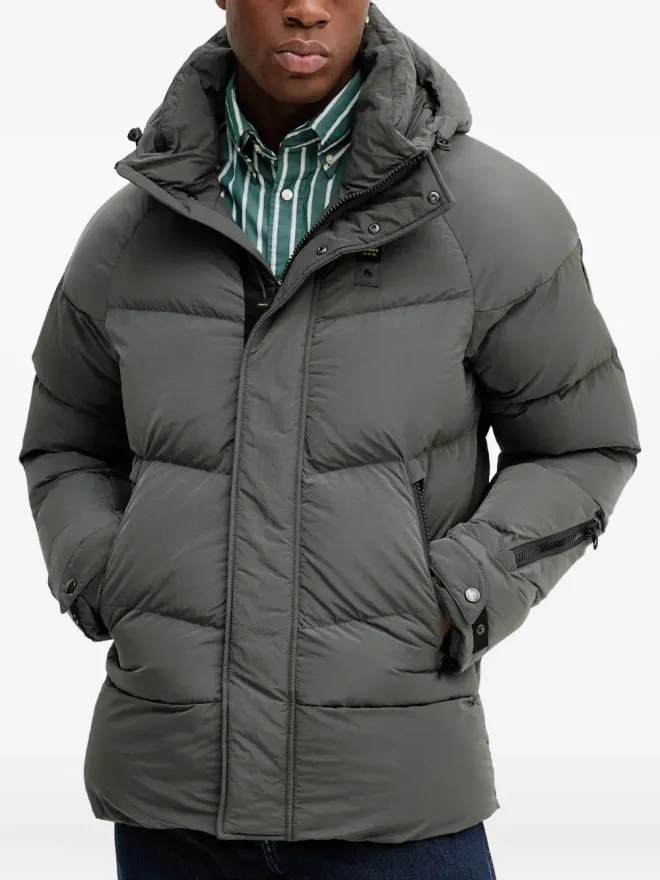 Blauer Blauer ジップファスナー付きダウンジャケットの商品画像