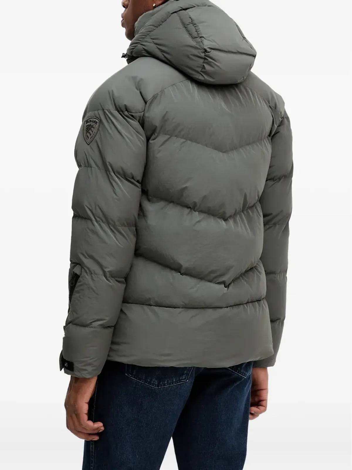 Blauer ジップファスナー付きダウンジャケット - 画像3