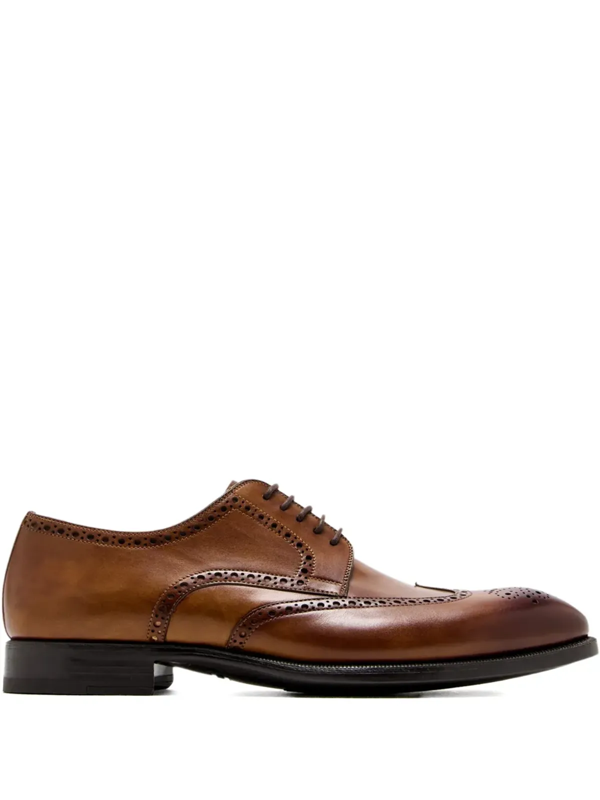 Magnanni パンチング装飾ダービーシューズ - ブラウン - 画像1