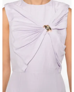 Roland Mouret ノットディテリング ミディドレス - サムネイル5