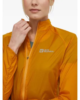 JACK WOLFSKIN Gravex Wind ジップファスナー付き パフォーマンスジャケット - サムネイル5