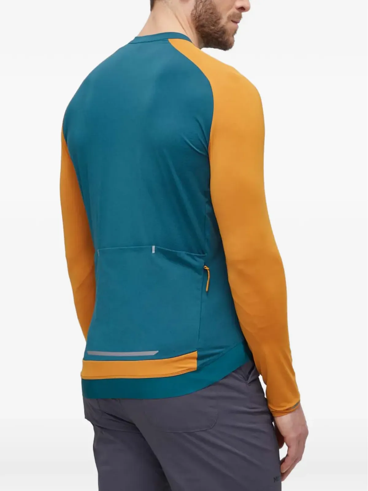 JACK WOLFSKIN Gravex ロングスリーブ ジップ スウェットシャツ - ブルー - 画像3