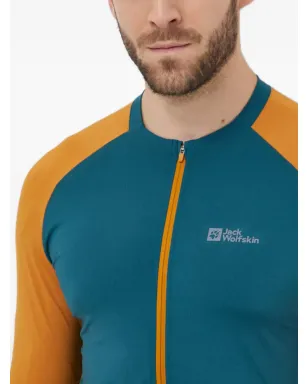 JACK WOLFSKIN Gravex ロングスリーブ ジップ スウェットシャツ - ブルー - サムネイル4