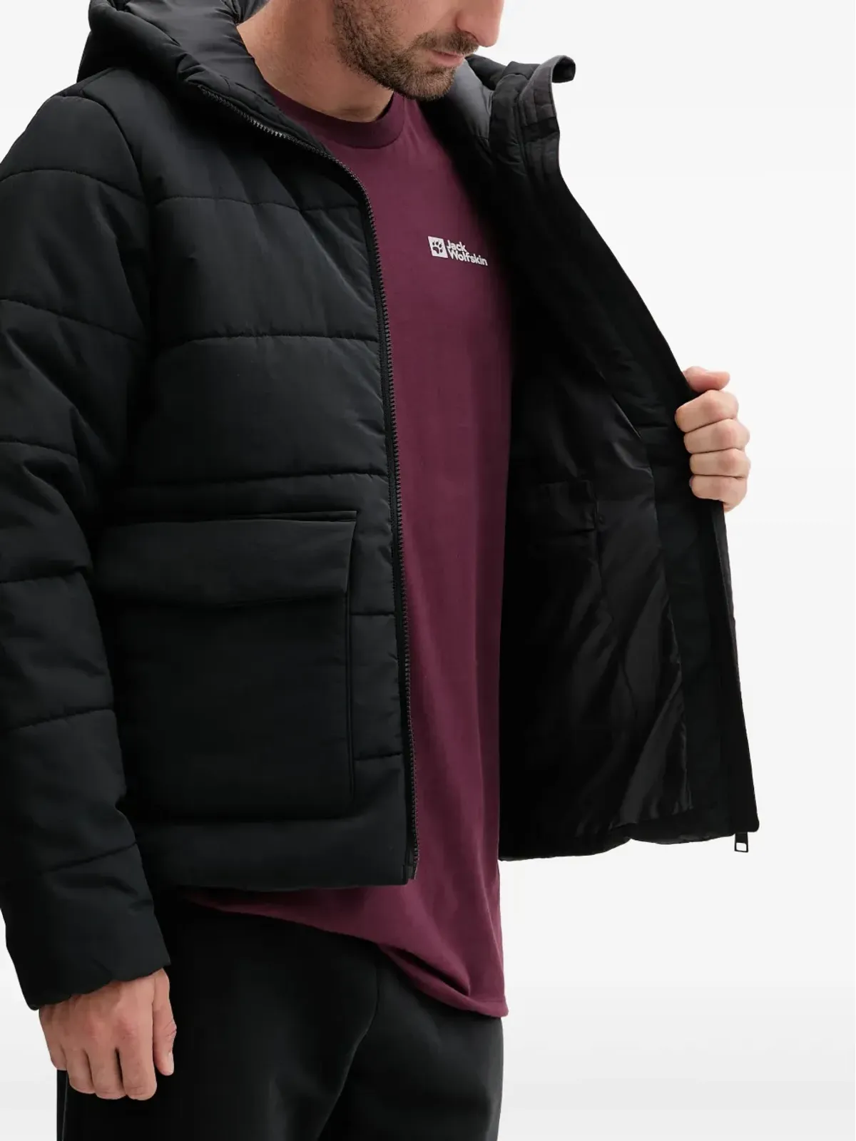 JACK WOLFSKIN Northern Lite フード付きジャケット - 画像4