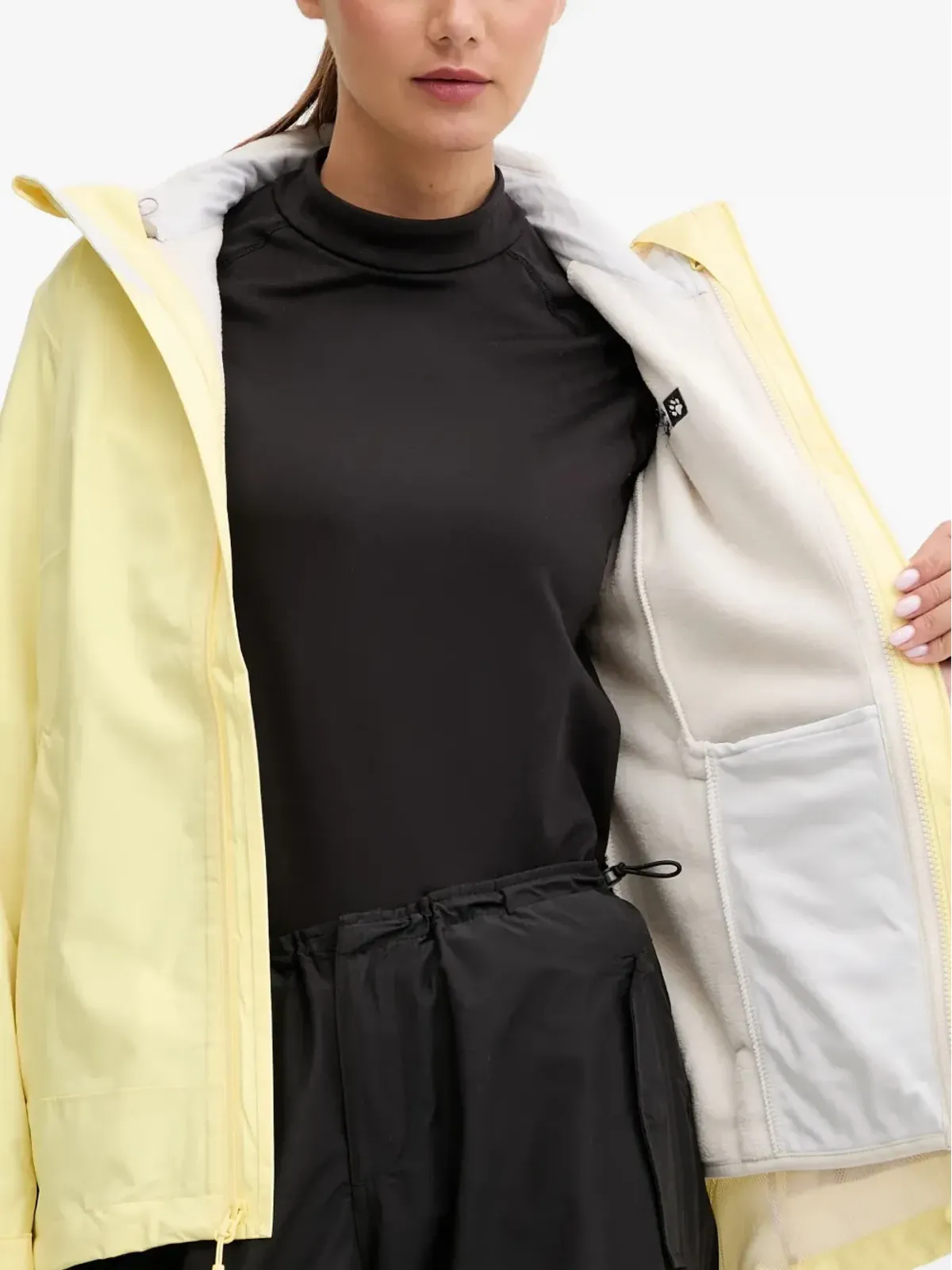 JACK WOLFSKIN Moonrise 3in1 フード付きジップアップパフォーマンスジャケット - 画像5