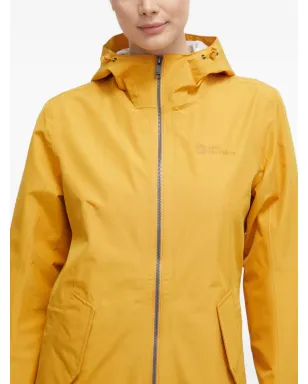 JACK WOLFSKIN Dakar フード付きジップアップパーカ - イエロー - サムネイル4