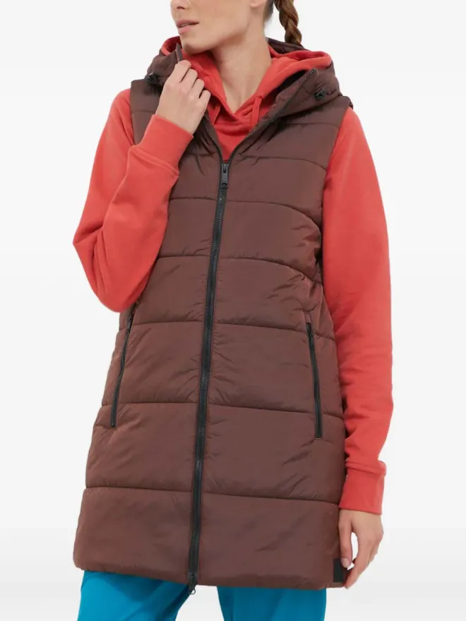 JACK WOLFSKIN JACK WOLFSKIN hooded padded coat - Brownの商品画像
