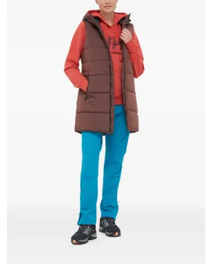 JACK WOLFSKIN hooded padded coat - Brown - サムネイル2
