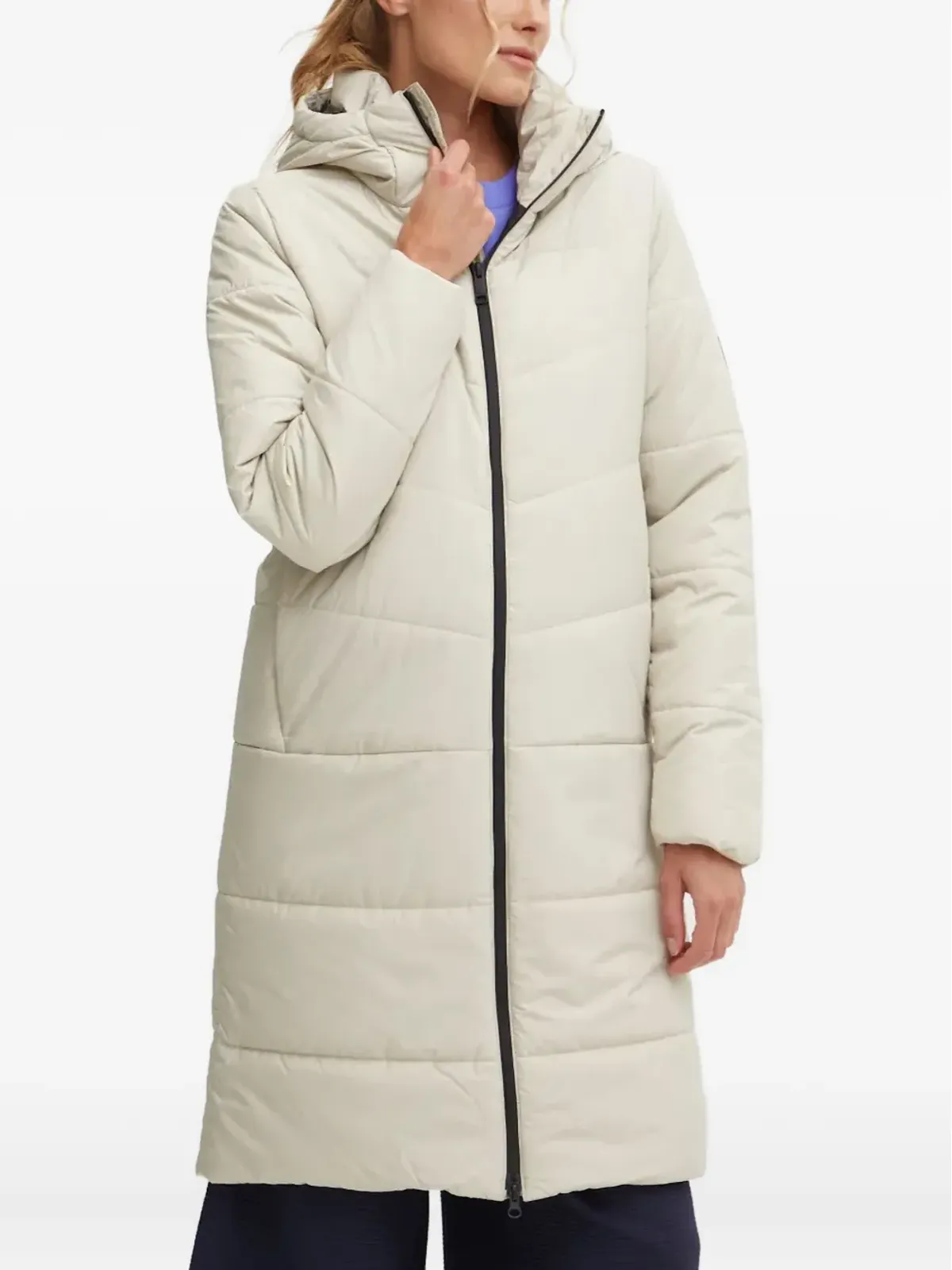 JACK WOLFSKIN デューター キルテッドフードコート - 画像1