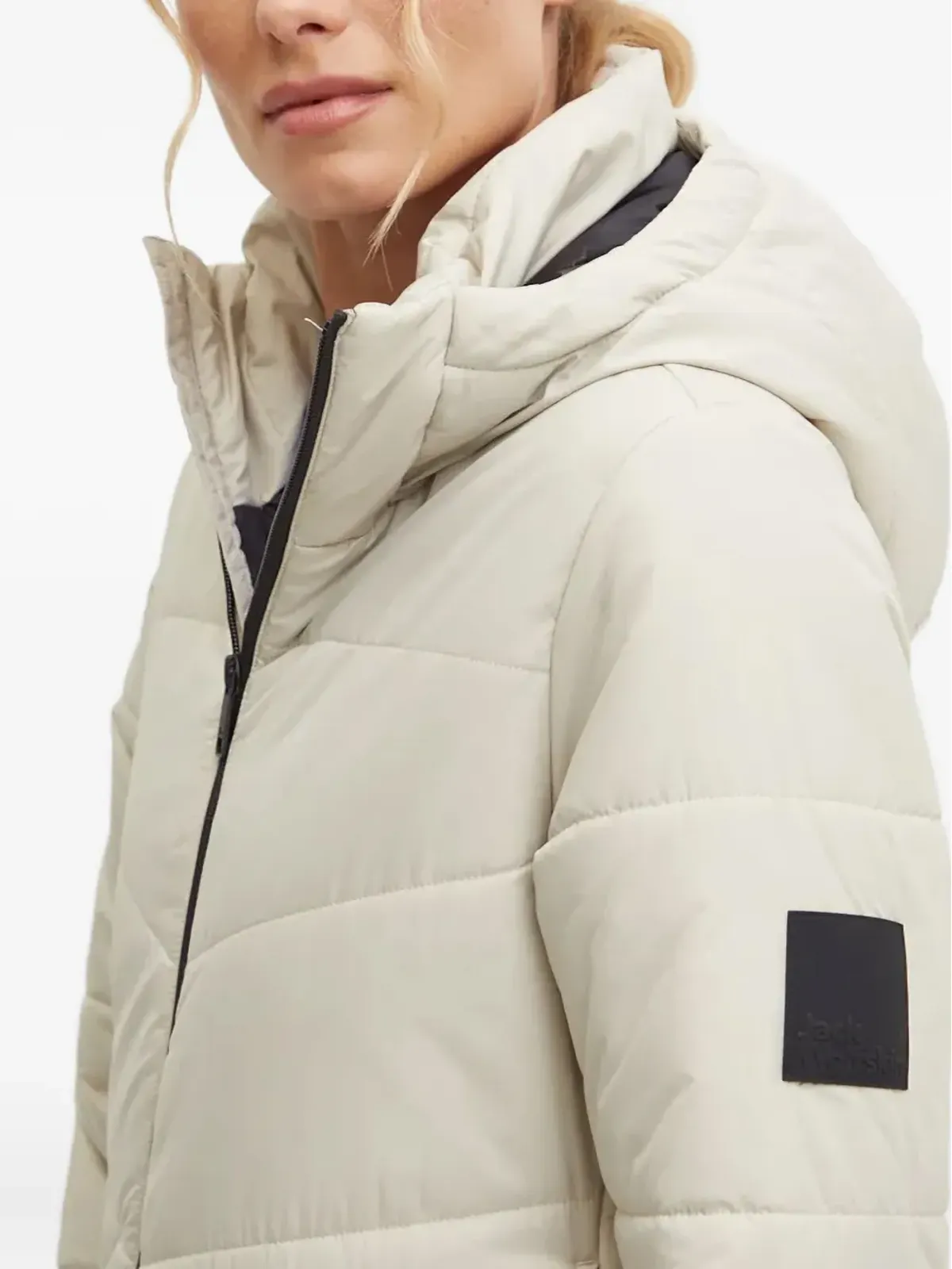 JACK WOLFSKIN デューター キルテッドフードコート - 画像3
