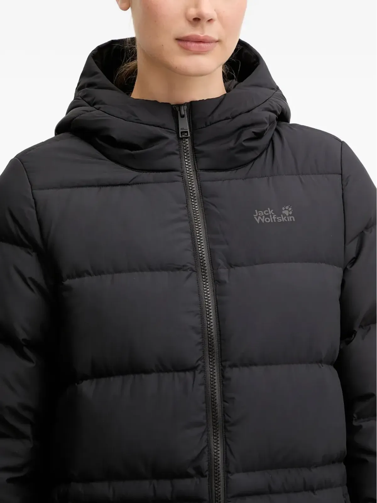 JACK WOLFSKIN Frozen Palace フード付きジップファスナーコート - 画像5