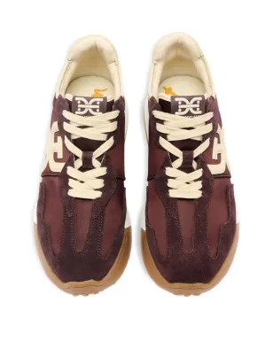 Sam Edelman ロゴエンボス スニーカー ブラウン - サムネイル2