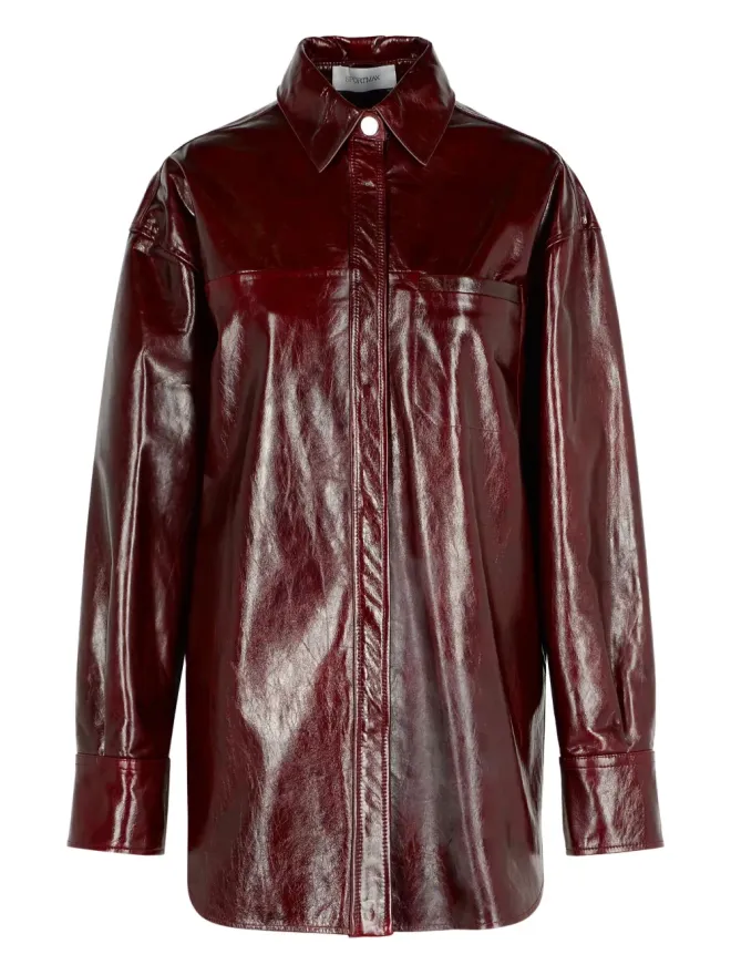 Sportmax Sportmax BOREL レザーシャツの商品画像