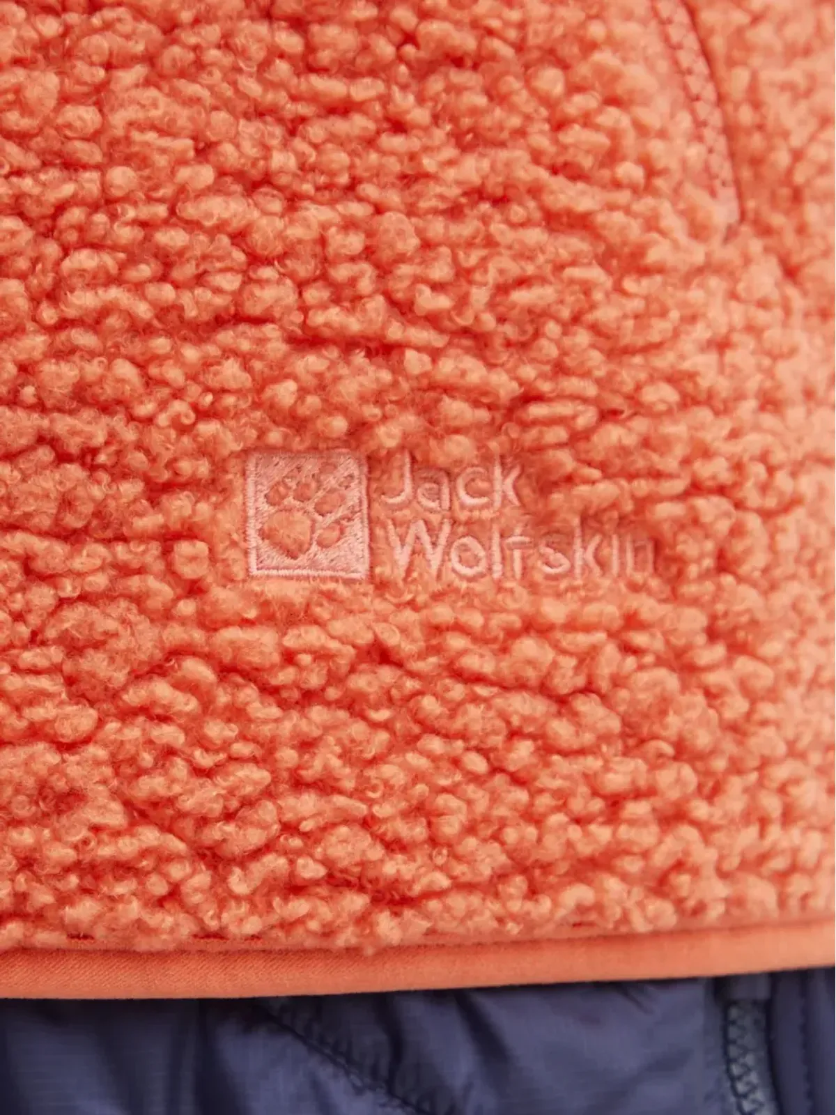 JACK WOLFSKIN ロゴ刺繍入りフリースベスト - 画像5