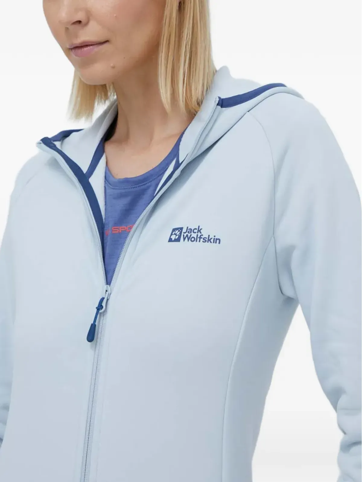 JACK WOLFSKIN ベイゼルバーグ フード付きジップフーディ - 画像4