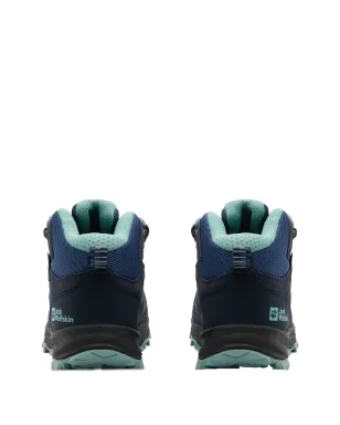 JACK WOLFSKIN ジャック・ウォルフスキン Texapore Mid K テクスチャード レースアップ ブーツ - サムネイル4