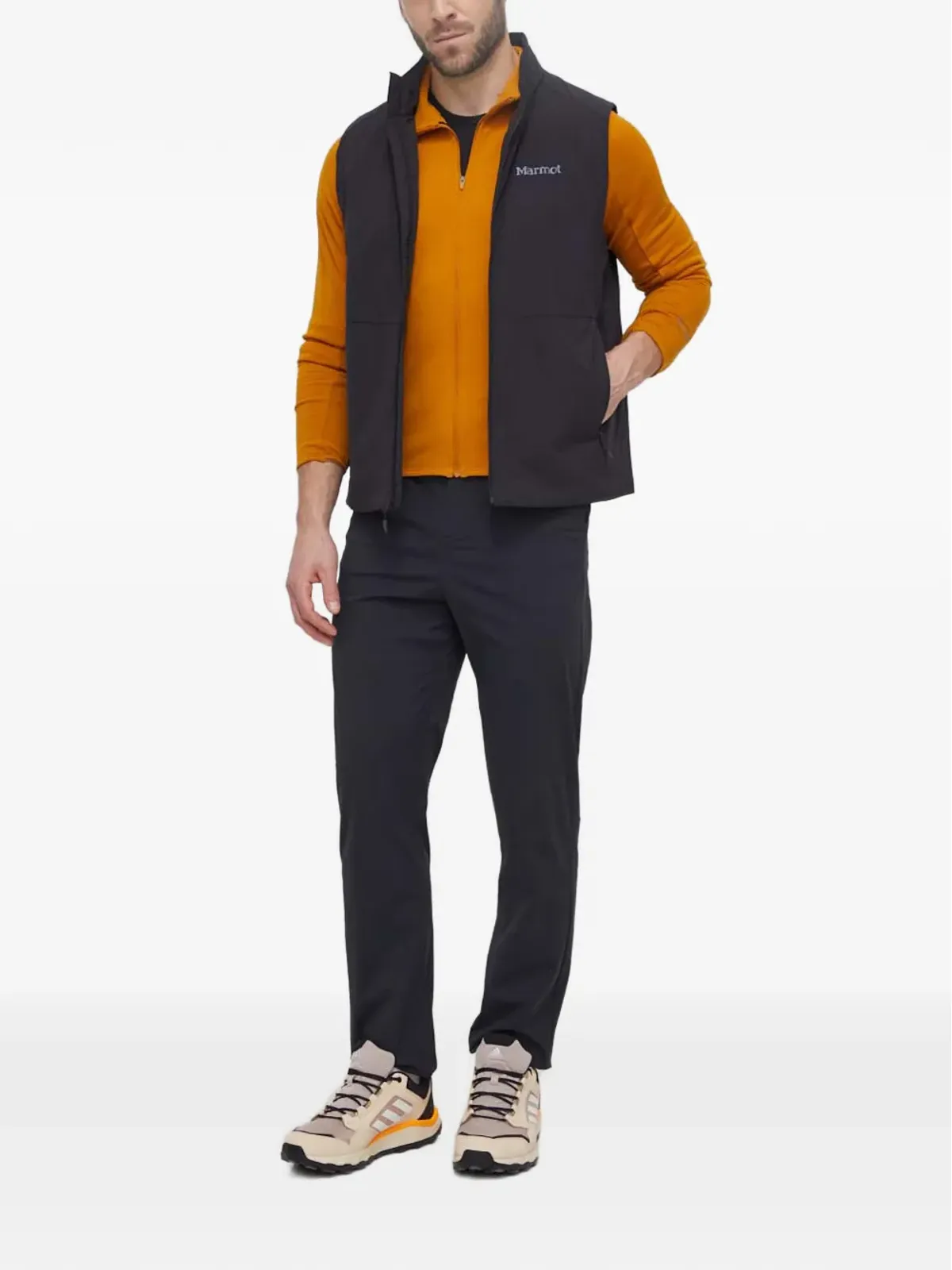 JACK WOLFSKIN Baiselbergジップアップセーター - 画像2