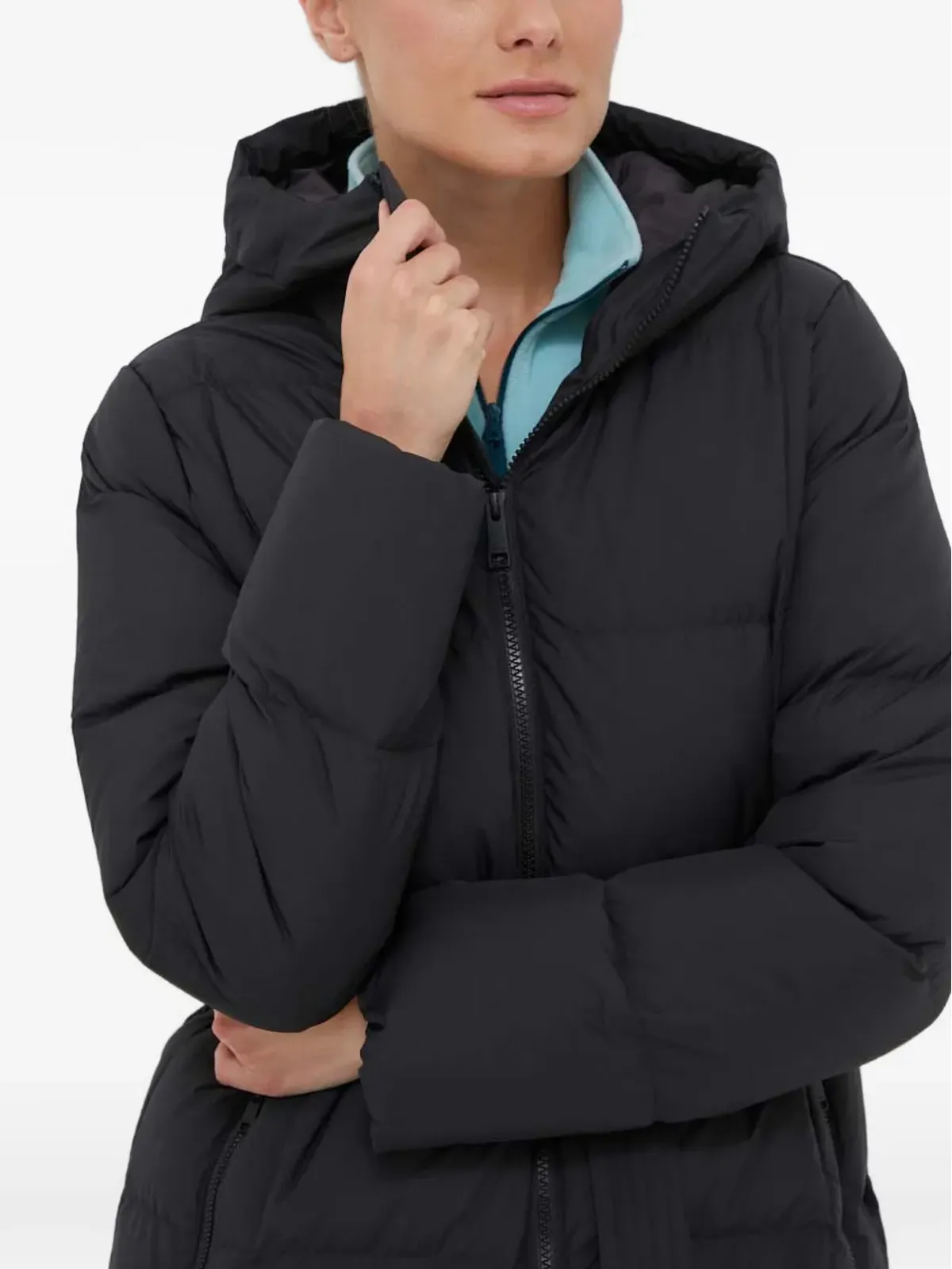 JACK WOLFSKIN フローズンレイク フード付きベルトコート - 画像4