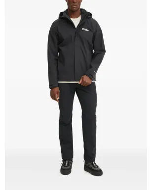 JACK WOLFSKIN ロゴ入りフード付きパフォーマンスジャケット - サムネイル2