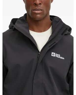JACK WOLFSKIN ロゴ入りフード付きパフォーマンスジャケット - サムネイル4