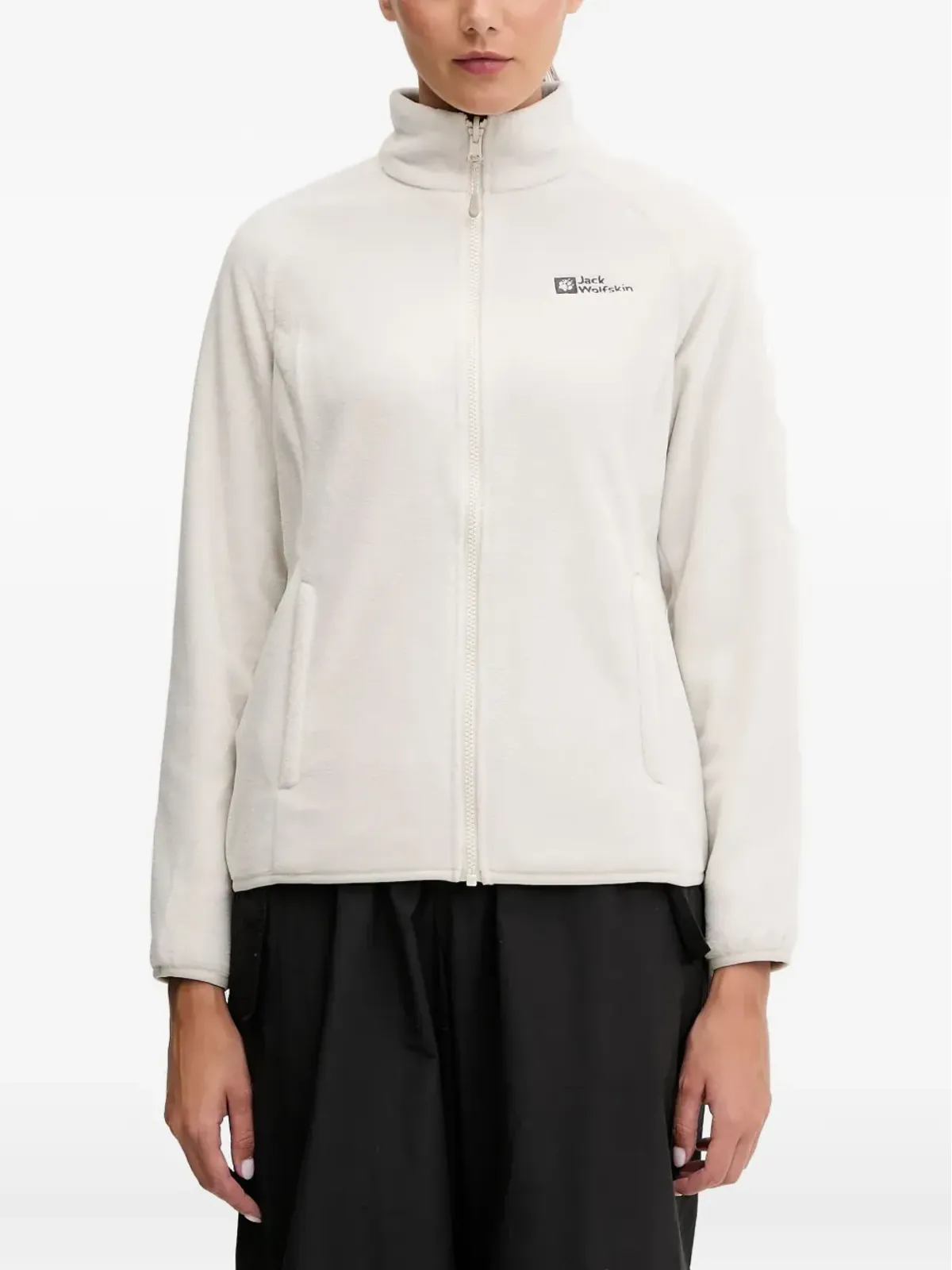 JACK WOLFSKIN Rotwand フード付きジップファスナー搭載パフォーマンスジャケット - 画像3