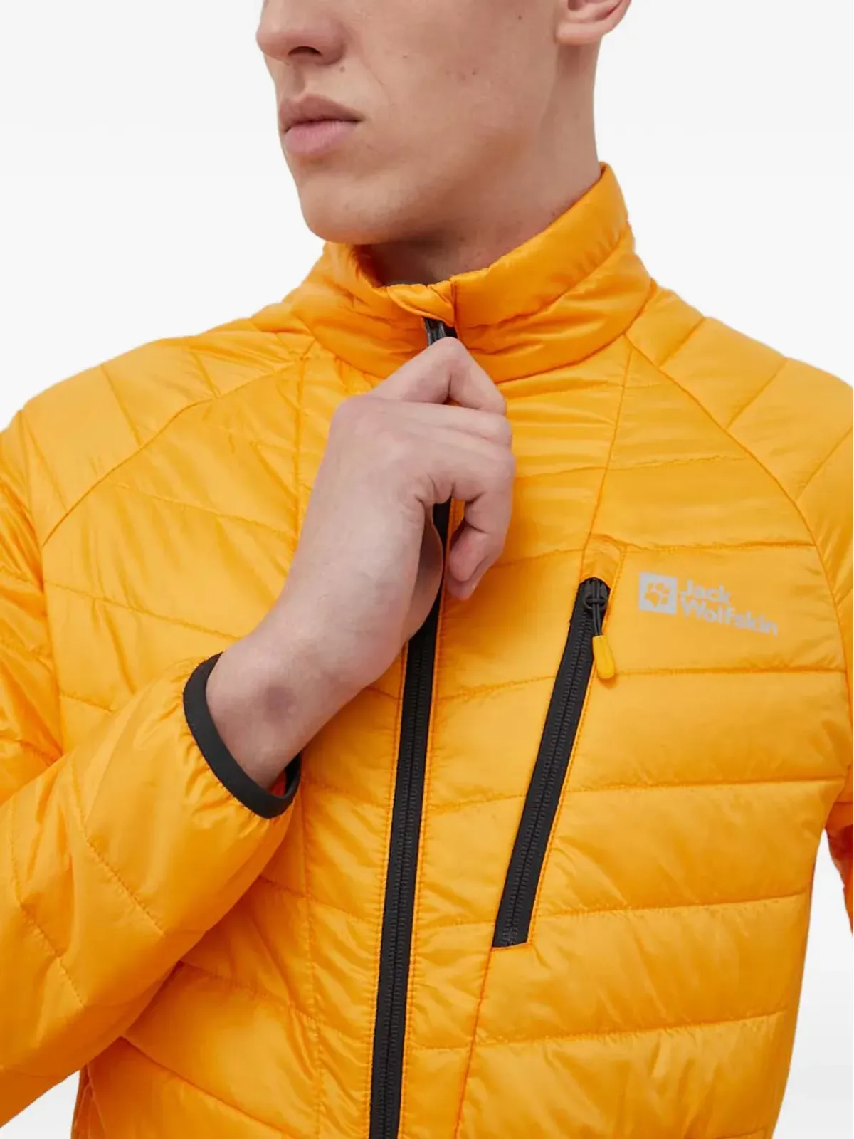 JACK WOLFSKIN Routeburn キルテッドジップジャケット - 画像4