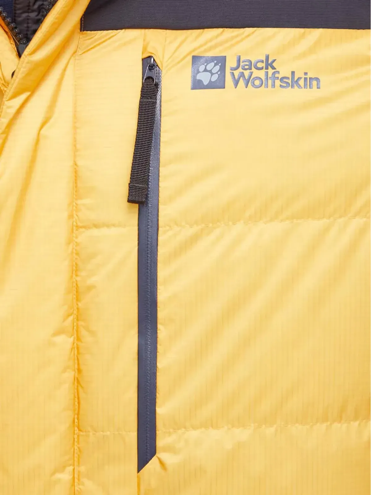 JACK WOLFSKIN 1995 Series フード付きキルティングジャケット - イエロー - 画像5